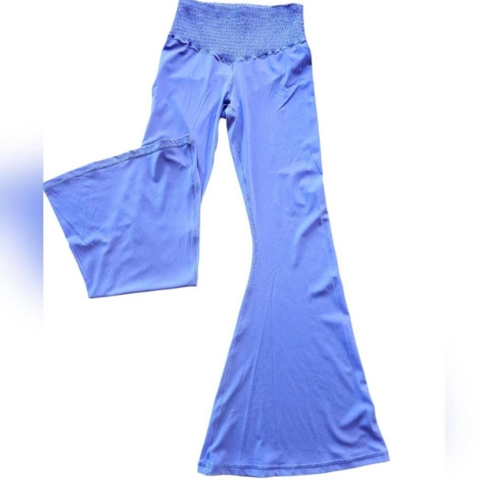 Aerie Offline Real Me High Rise Flare Leggings Short Inseam Size Small